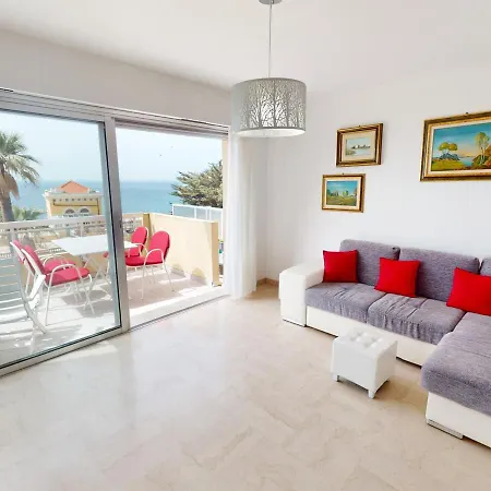 Beau 2p Au Calme, Terrasse, Vue Mer, Clim, Parking Prive, Wifi - Fr-1-196-310 * Menton